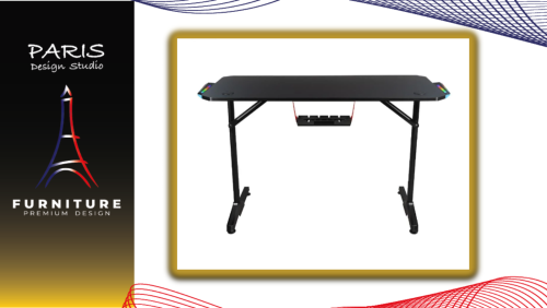 "Paris Design Studio" GAMING DESK EGA GD12 120CM BLACK