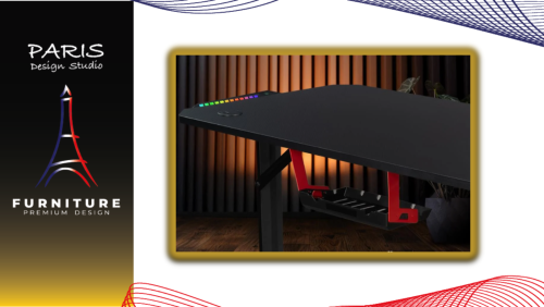 "Paris Design Studio" GAMING DESK EGA GD12 120CM BLACK