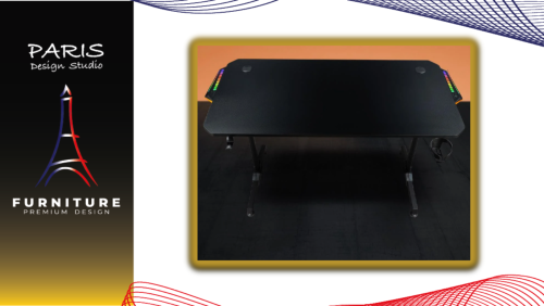 "Paris Design Studio" GAMING DESK EGA GD12 120CM BLACK