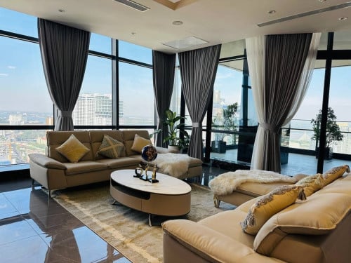 5 Bed Sky-Villa for rent - Tonle Basak Near Aeon 1