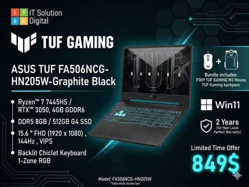 ASUS TUF Gaming A15 FA506NCG