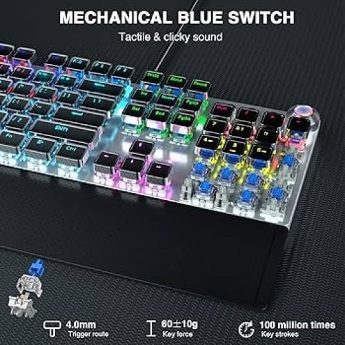 Aula wind FZ058 RGB Machenical Keyboard