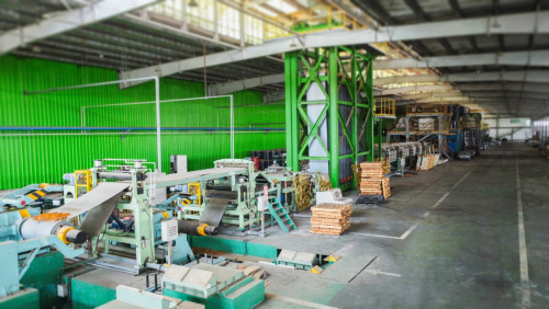 CCL Line  for Sale (Zinc Color Coating Line for Sale) ម៉ាស៊ីនលាបពណ៌សង្ក័សី លក់ 1.950.000$