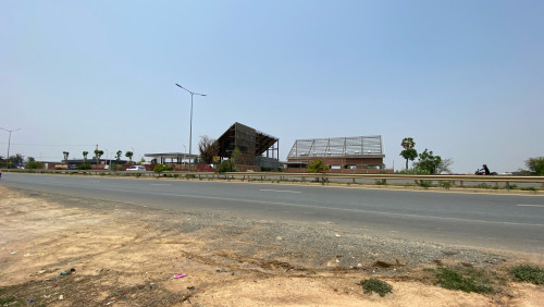 FOR RENT Commercial Land on National Road 5 (Oudong)