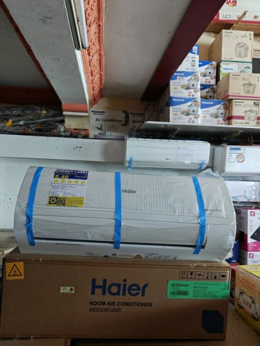 Haier air conditioner free ជើងទ្រ​នឹង តំឡើង