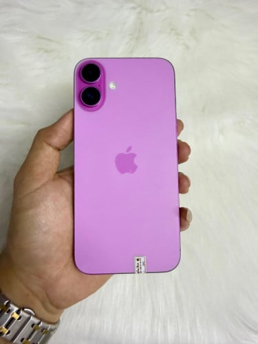iPhone 16 Plus 128G Color Pink 🩷 មួយទឹក ថ្ម91%🔋 lock sim ប្រើបានសុីម2សេវាដើរស្មូតល្អគ្រប់ប្រពន្ធ័