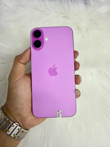 iPhone 16 Plus 128G Color Pink 🩷 មួយទឹក ថ្ម93%🔋 lock sim ប្រើបានសុីម2សេវាដើរស្មូតល្អគ្រប់ប្រពន្ធ័