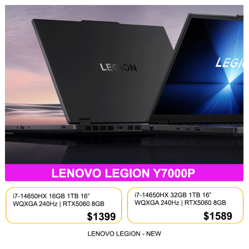 LENOVO LEGION Y7000P IRX10
