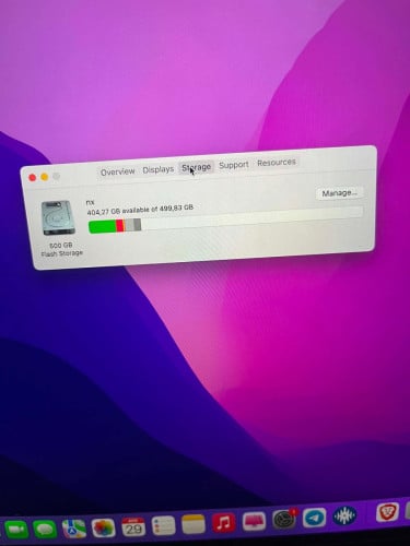 MacBook Pro 2016 256g core i7 15nich Touch Bar 97%