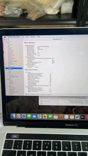 Macbook Pro Year2019 Touch Bar