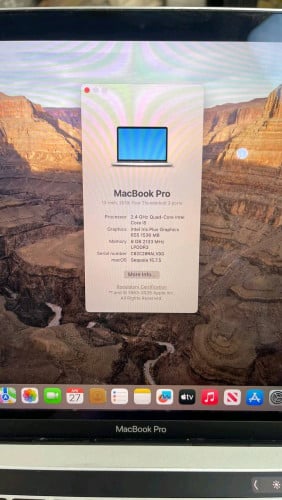 Macbook Pro Year2019 Touch Bar