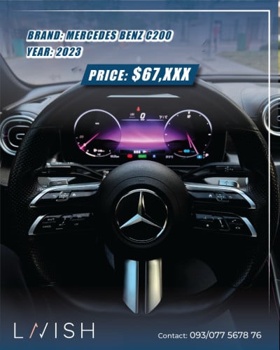 Mercedes Benz c200 2023