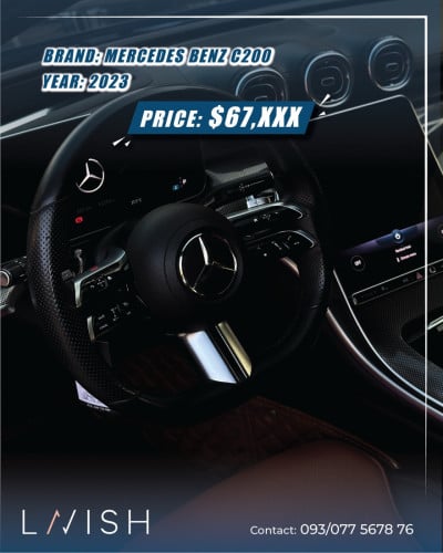 Mercedes Benz c200 2023