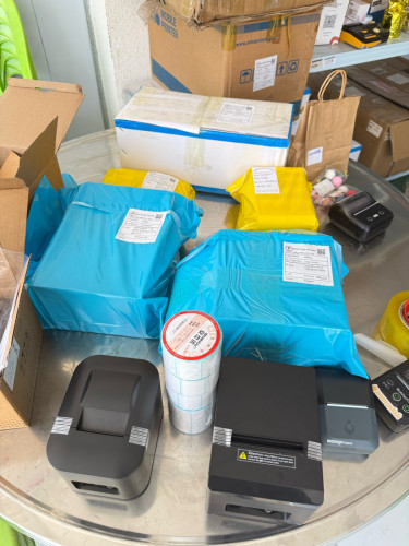 POS System and printer receipt and label​ free system