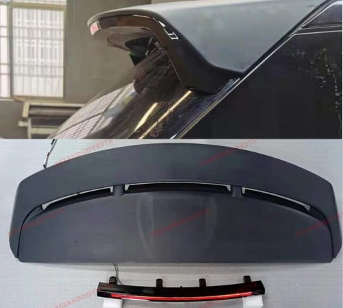 Spoiler and tailight for range rover sport