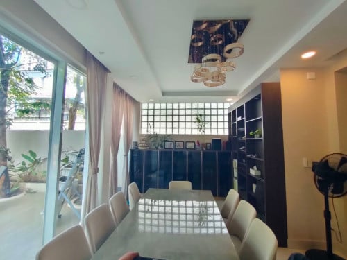 Villa Queen B 5 Beddroom Corner House  For Rent At Peng Hout Beoung Snor || 3500$/Month