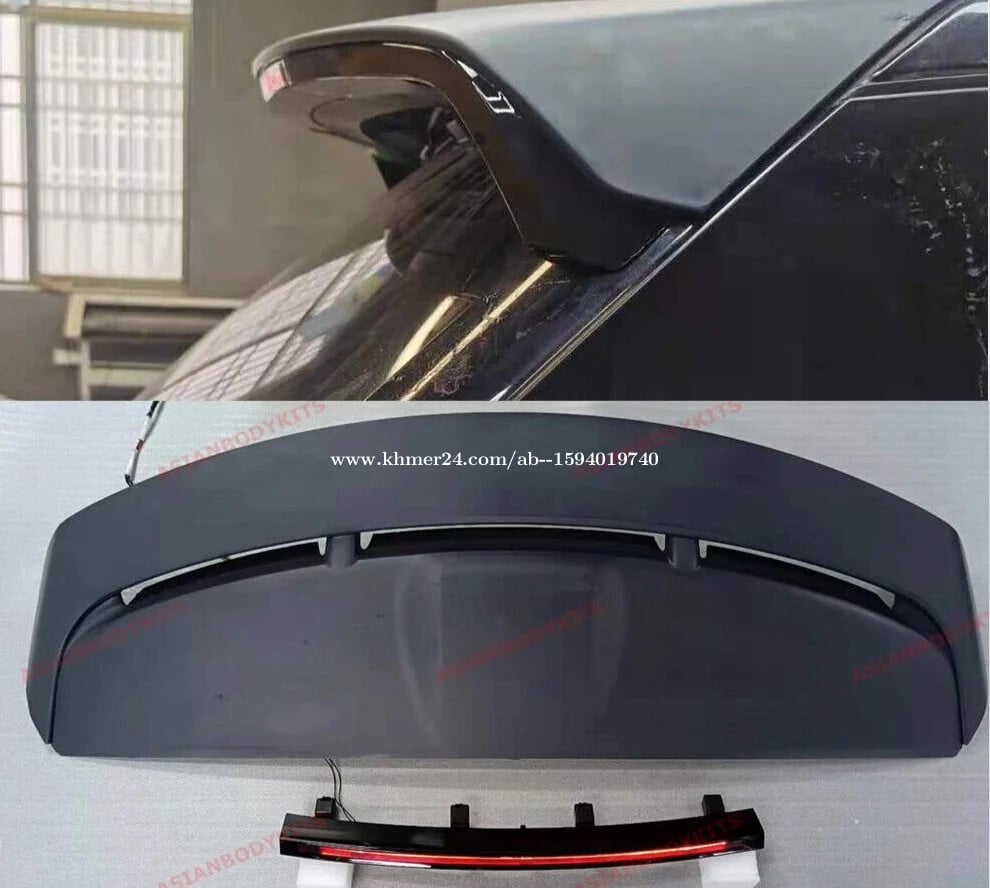 Spoiler and tailight for range rover sport