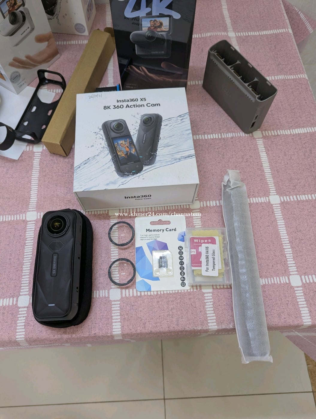 Insta360 X5 មួយទឹក 99%