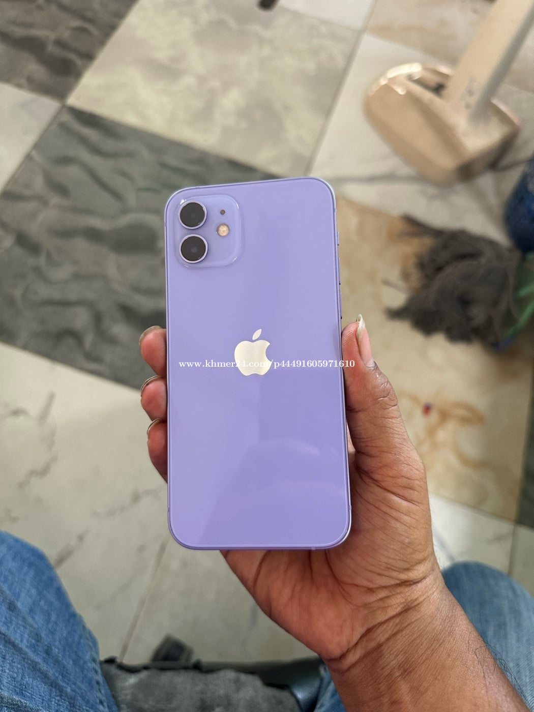 iPhone 12 64g សានុំសុីន ថ្ម78% 98% 155$