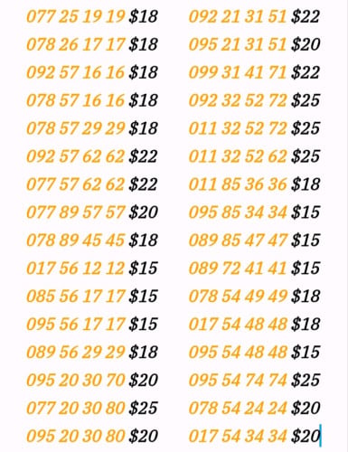 លេខ Cellcard