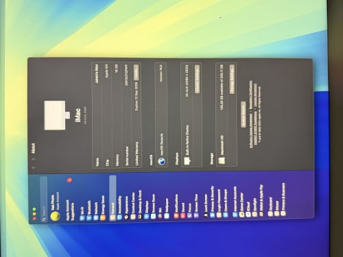 លក់ IMac M4 ram 16 ssd 256 មាន mouse Keyboard original ប្រអប់មួយឈុត