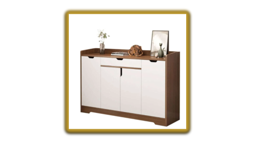 « Paris Design Studio » SHOE CABINET SC-17 120CM. DRAKE BROWN