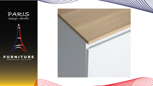 "Paris Design Studio" TV STAND ARMADIO LVR0032 120CM WHITE/OAK