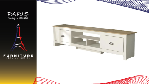 "Paris Design Studio" TV STAND LEXINGTON 180CM BIEGE