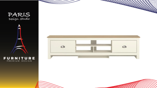 "Paris Design Studio" TV STAND LEXINGTON 180CM BIEGE