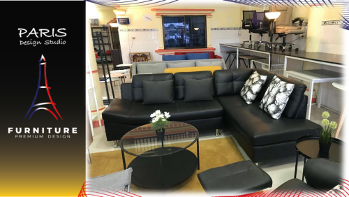 "Paris Design Studio" TV STAND MILLER 180CM HITE/OAK