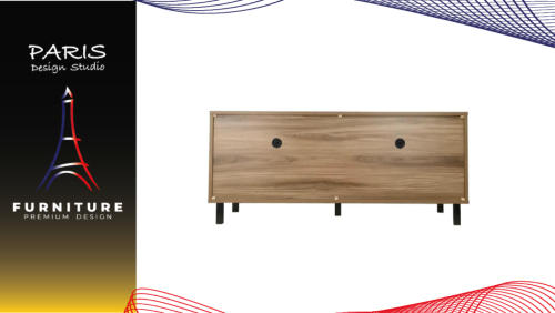 "Paris Desin Studio" TV STAND TV1291 120CM CHESTNUT/GRAPHITE