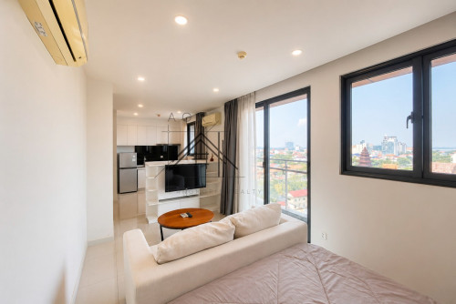 🏢 Studio Room Serviced Apartment for Rent in BKK1 Phnom Penh