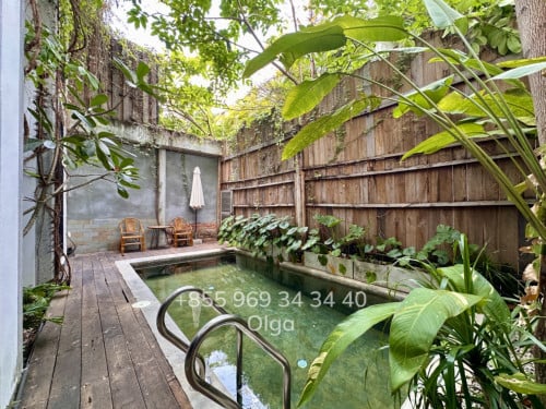 🔑  Siem Reap, Loft-style Villa with private Swimming Pool for Rent (#23510)