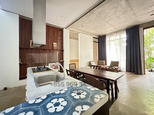 🔑  Siem Reap, Villa with shared Swimming Pool for Rent (#23507)