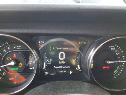 🚘Jeep Sahara 2021 4XE ប្តូរកាងមុខមួយរួចរាល់ សាង42500$