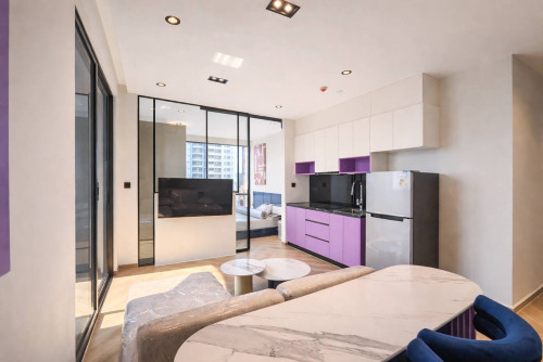 30th floor 1 Bedroom for rent at Time Square 5