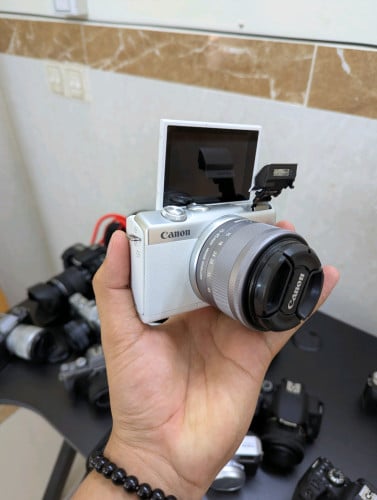 Canon M200 white មួយទឹក 99%