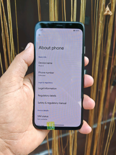 Google Pixel4 4g/64g👉(វៃដូរបាន)👉$75