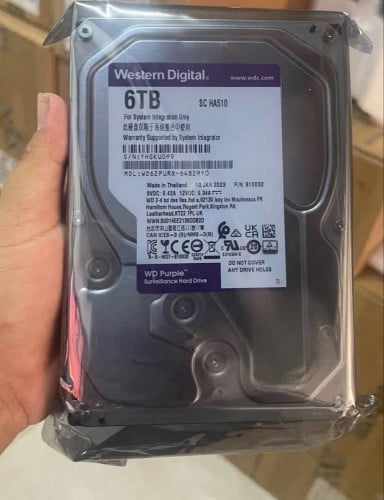 HDD Destop Brand WD Purple ទើបចូលស្តុកថ្មី ថ្មីប្រអប់ អីវ៉ាន់មាននៅក្នុងស្តុក បងៗ មានការធានា1ឆ្នាំពេញ