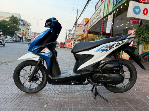 Honda Beat 2024 1ទឹកស្លាកលេខ ភ្នំពេញ