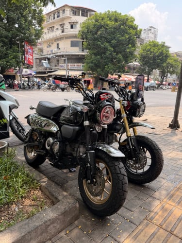 Honda monkey 125cc ស្លាកលេខ