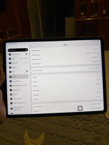 iPadAir 13inch M3លក់full set Kwyboard Original