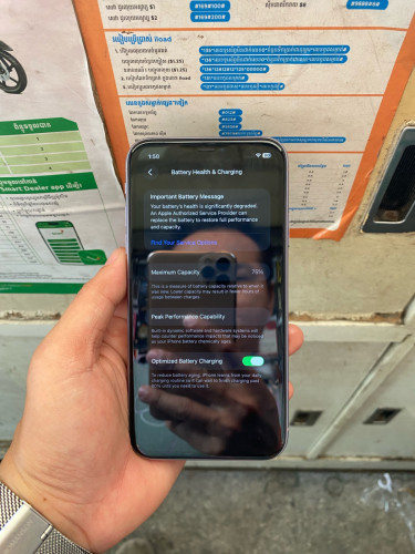 iPhone 11 64G សំនុំហ្សុីនស្អាត98%