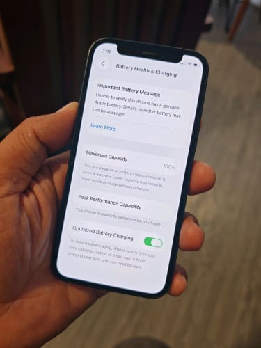 iPhone 12mini 64G អេក្រង់ហ្សុីន ស្កេន👉$115