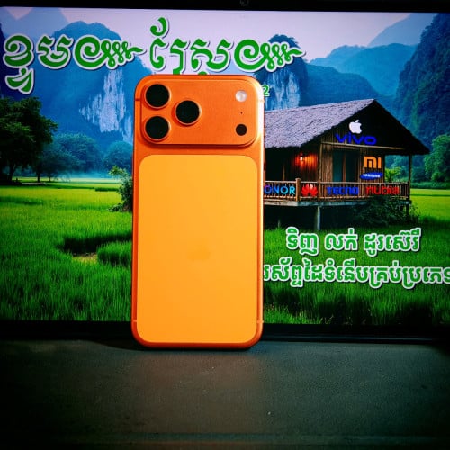 iPhone 17 Pro Max ស្អាត99%(វ៉ៃដូបាន)មានធានាច្បាស់លាស់ត្រឹមត្រូវ