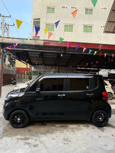 Kia Ray 2012 full smart key black edition ឡានស្អាត អត់បុកប៉ះ អត់ស្ងោរដូចពណ៌ ធានា ២ ខែគ្រប់យ៉ាង