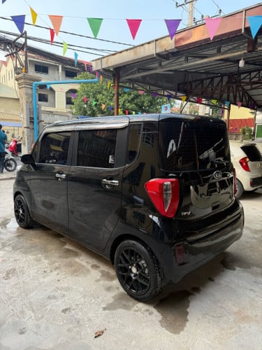 Kia Ray 2012 full smart key black edition ឡានស្អាត អត់បុកប៉ះ អត់ស្ងោរដូចពណ៌ ធានា ២ ខែគ្រប់យ៉ាង