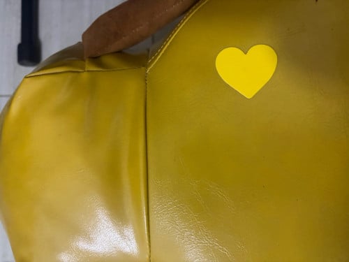 Leather stool