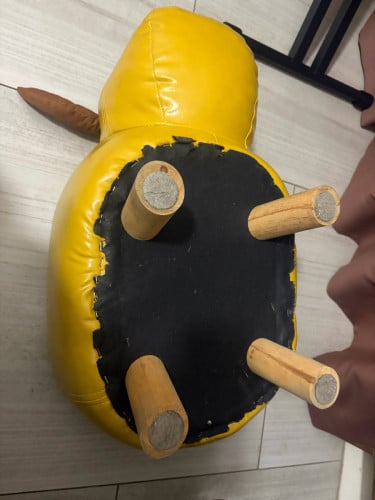 Leather stool