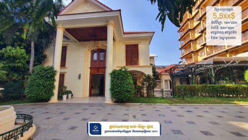 វិឡាទោលប្រណិតសម្រាប់ជួល ចំកណ្ដាលខណ្ឌទួលគោក